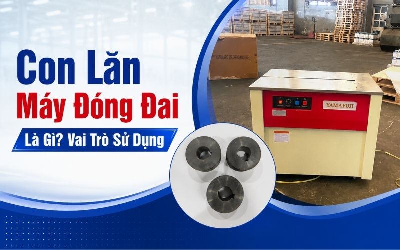 Con Lăn Máy Đóng Đai Là Gì Vai Trò Sử Dụng  
